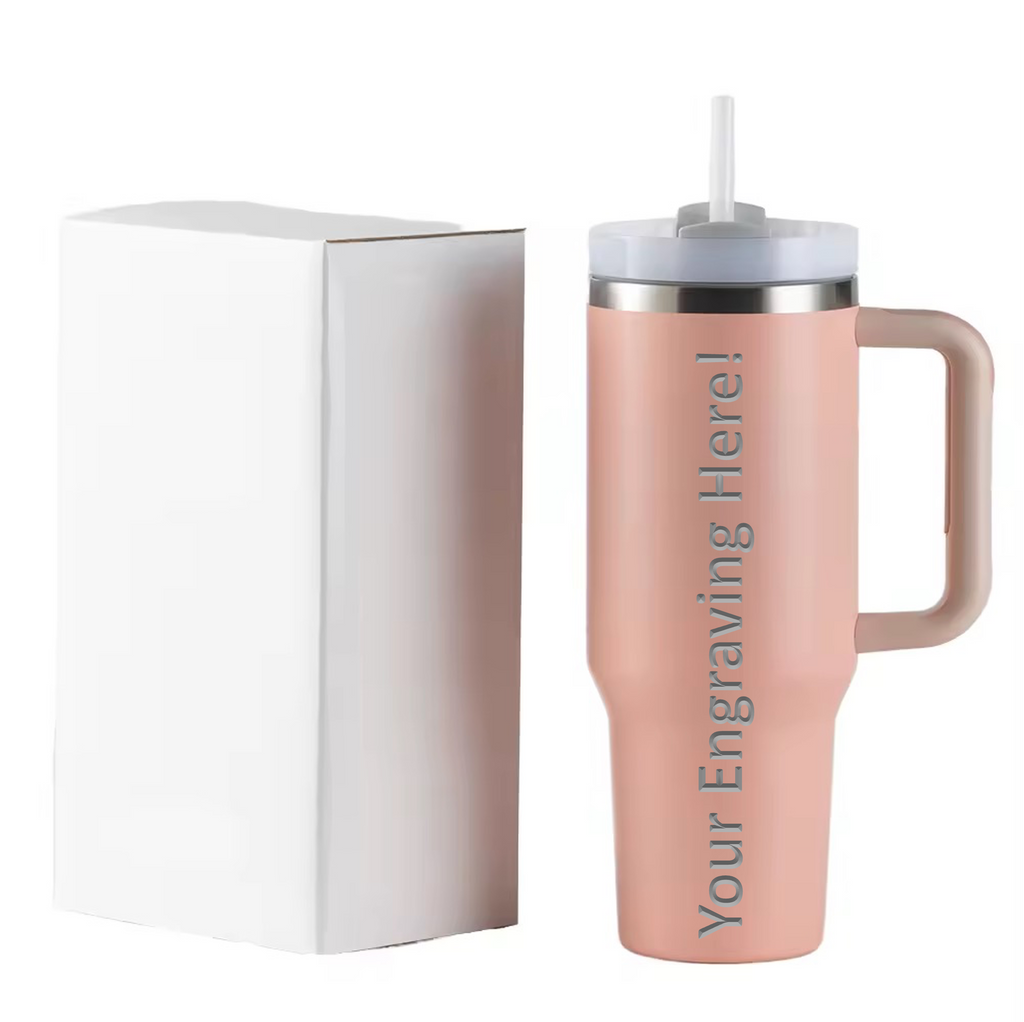 Custom 40 oz Tumbler with Handle