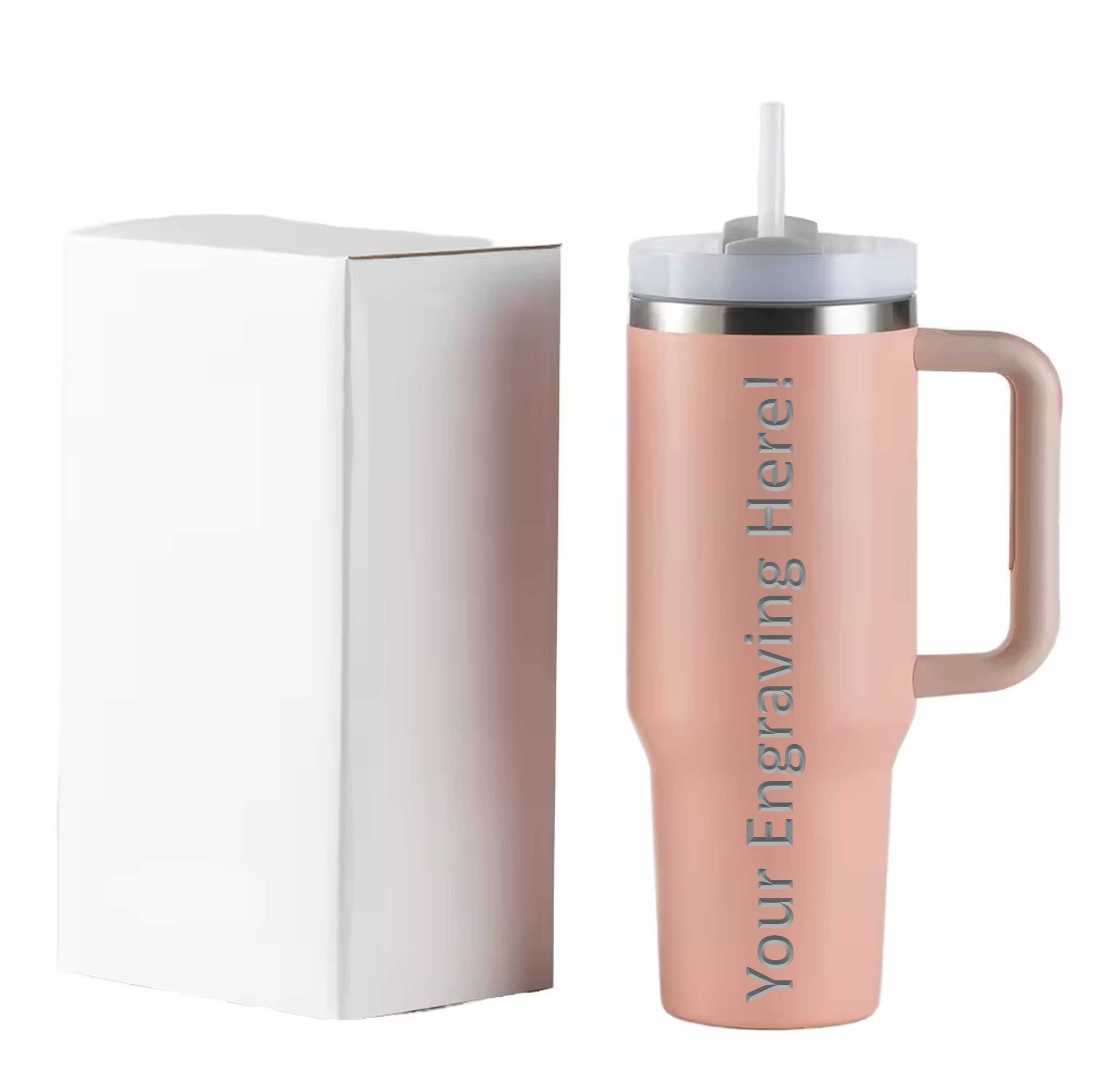 Custom 40 oz Tumbler with Handle